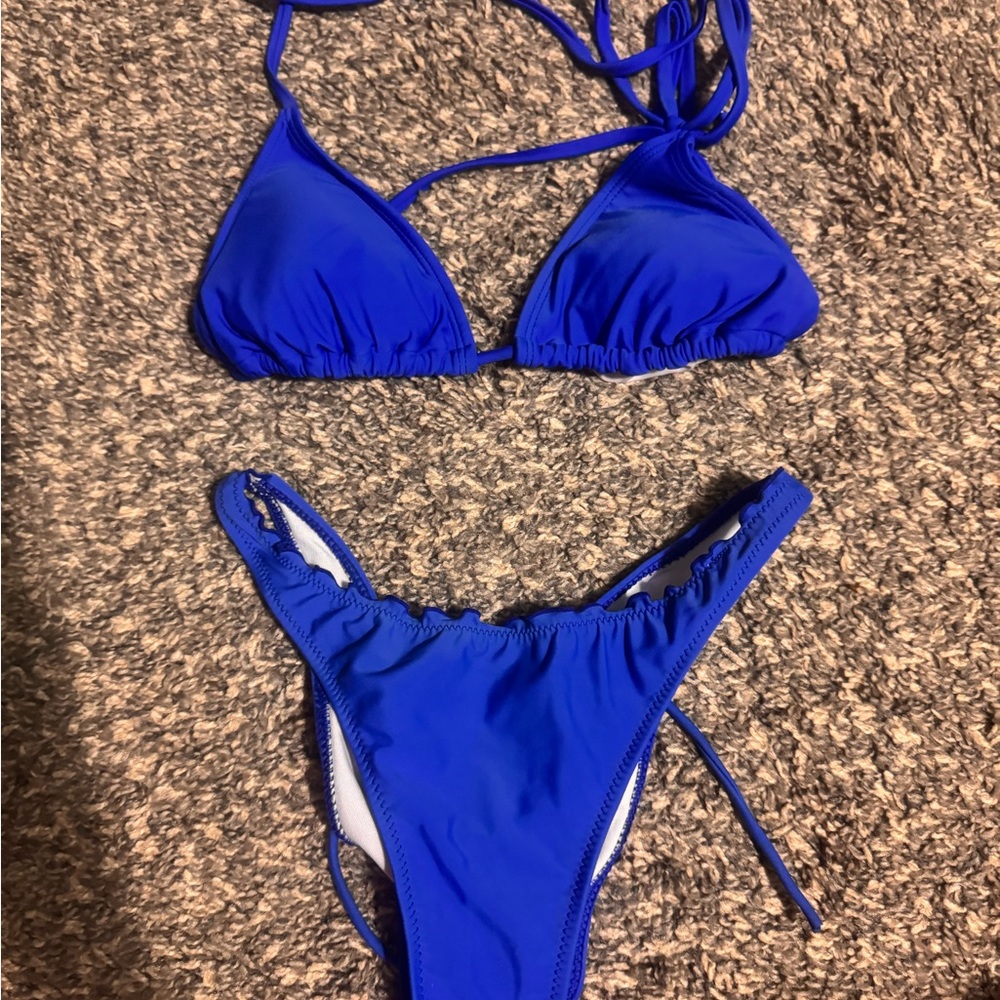 Blue Bikini Set